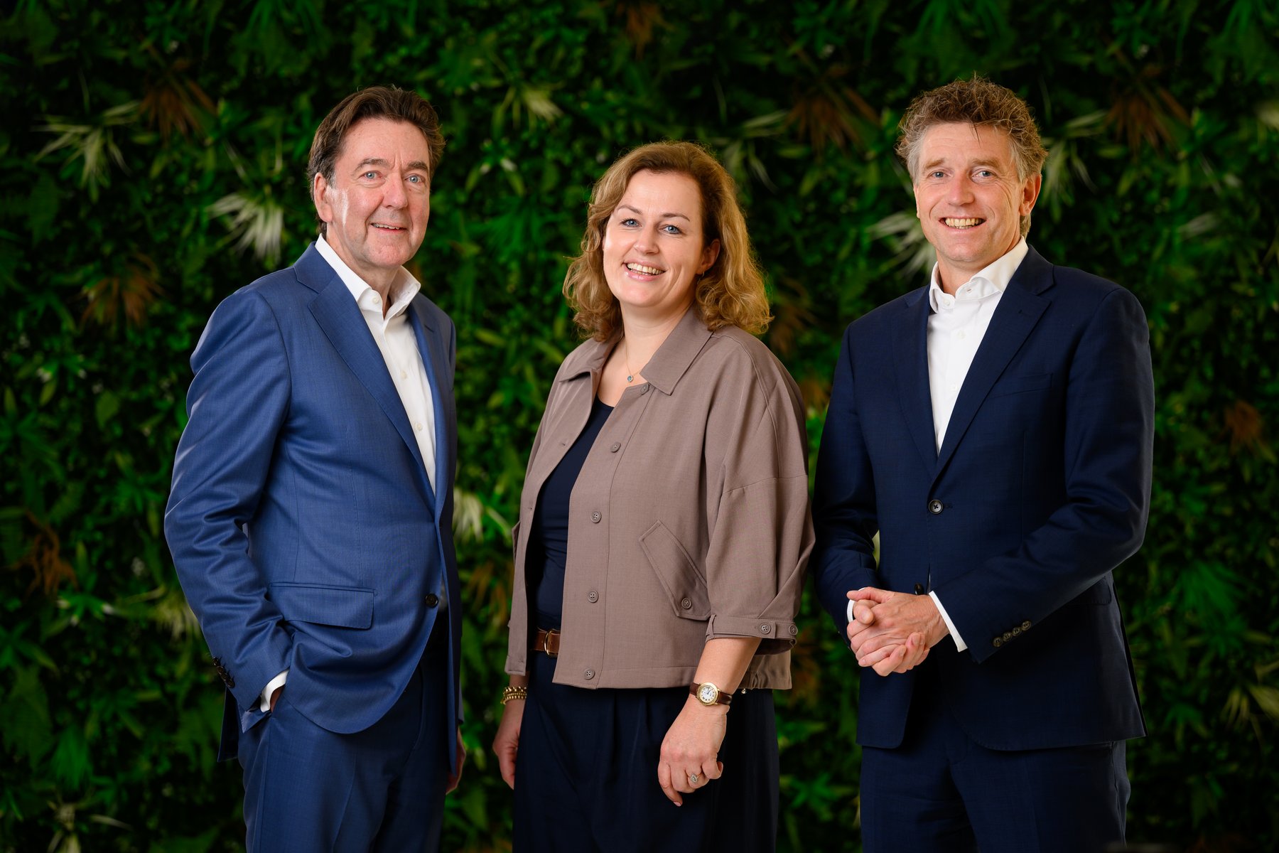 Foto bestuur Dirkzwager legal en tax, Ronald, Deline en Cuno